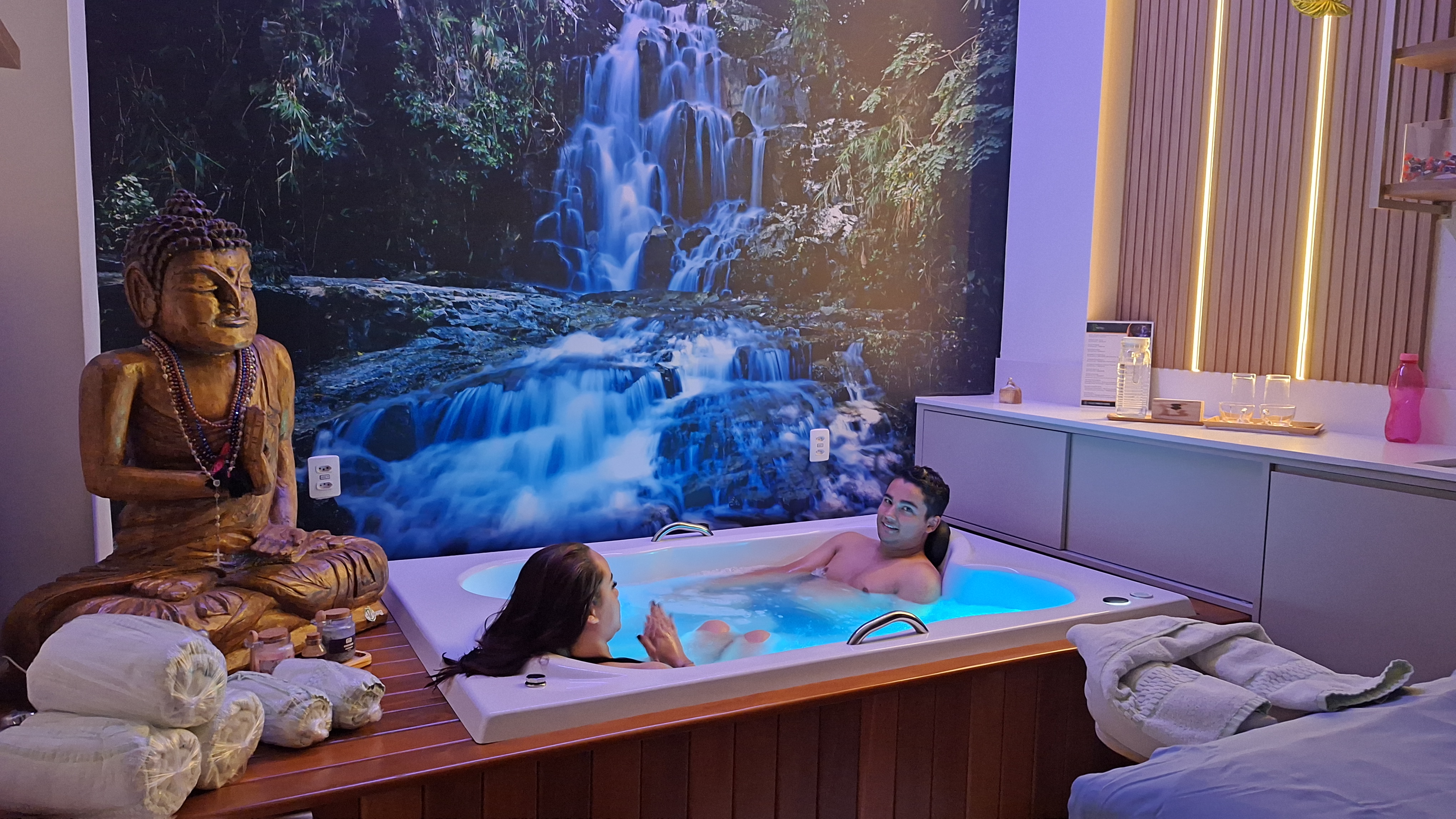 Day Spa com pedras quentes